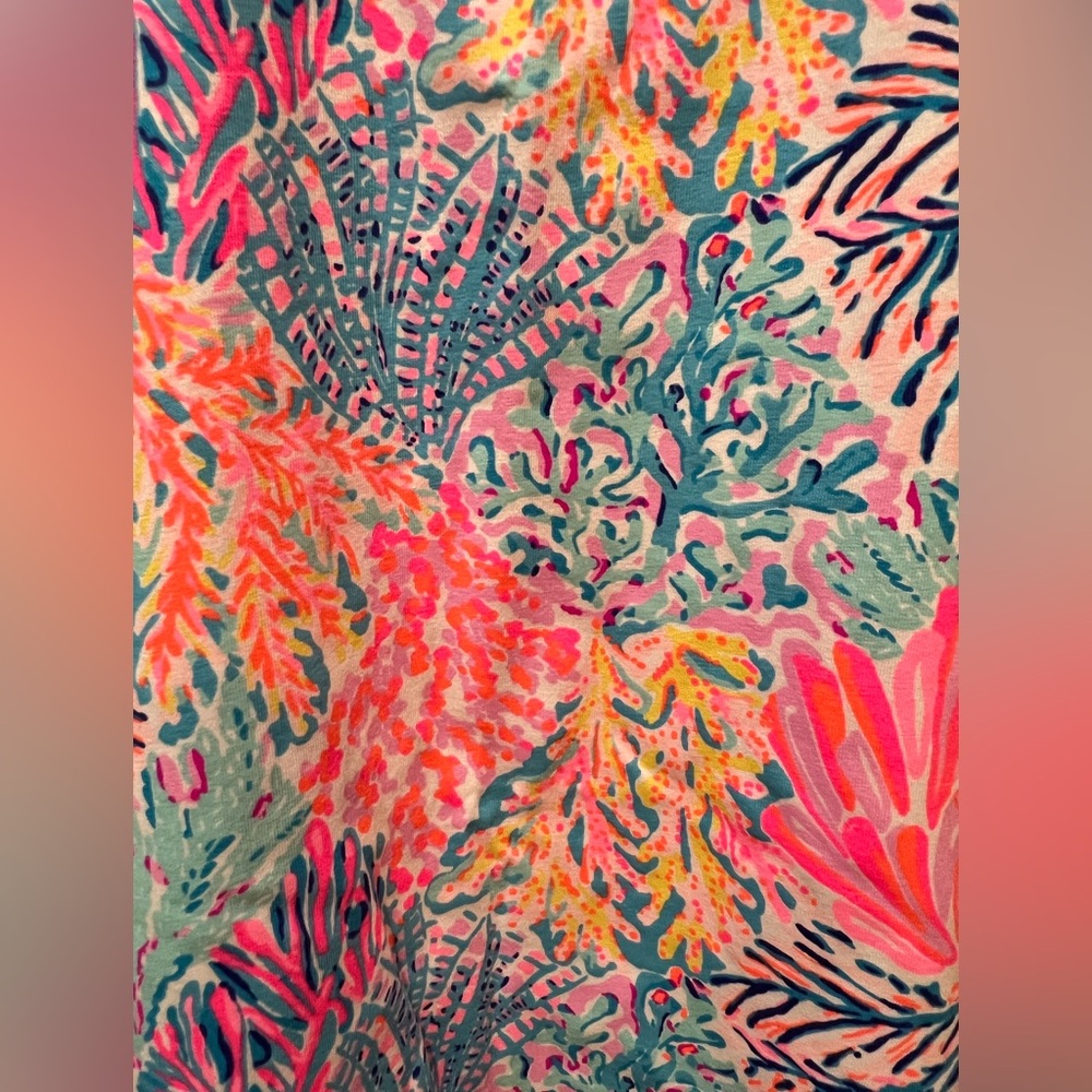 NWOT NEW Lilly Pulitzer Billie Tank Top Color Multi Splashdance Size XXS - Picture 4 of 11